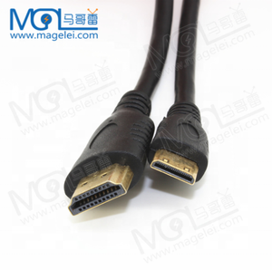Cable de cobre puro para cámara de TV, Mini HDMI a HDMI estándar HDTV de 1,8 M, Cable HDMI de alta velocidad - Product Image 4