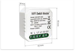 Sonoff — interrupteur mural avec minuterie, wi-fi, 10a, pour maison connectée, fonctionne avec Alexa, Google, <span class=keywords><strong>PC</strong></span> V0, 1 Gang, mise à jour - Product Image 3