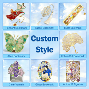 Marcapáginas de Acero Inoxidable con Diseño Único de Anime, Impresión UV, Revestimiento Transparente, Sin Pedido Mínimo, Ideal para Regalo - Product Image 4