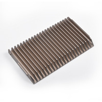 Dissipateur thermique en aluminium à microcanaux sur mesure, échangeur de chaleur à plaques brasées en acier inoxydable pour batteries lithium-ion