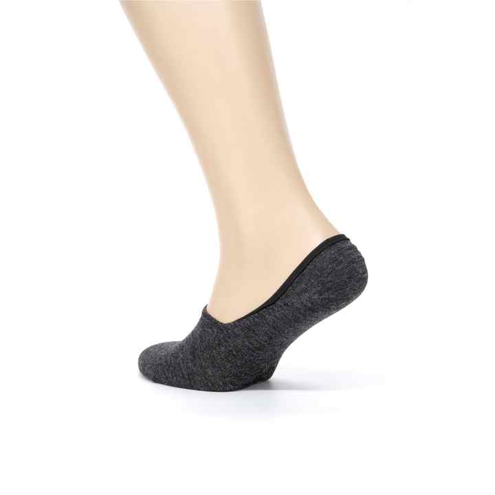8 Pack Men's Seamless Silicone Cotton Ballerina Socks