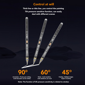 2024 nouveauté Tube Transparent numérique charge sans fil avec Bluetooth affichage de la batterie en temps réel stylet actif - Product Image 3