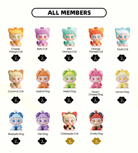 [ร้านค้าอย่างเป็นทางการ] วากุคุ ซีรีส์เล่นกับแมวและสุนัข ของเล่นดีไซเนอร์แบบกล่องสุ่ม ของสะสมสุดฮิต กล่องสุ่มแนวป๊อปคัลเจอร์ - Product Image 4