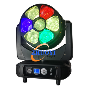 Zy chuyên nghiệp 7x60 watt RGBW LED ánh sáng sân khấu Bee Eye chùm di chuyển đầu zoom rửa cho DJ Disco và biểu diễn - Product Image 6