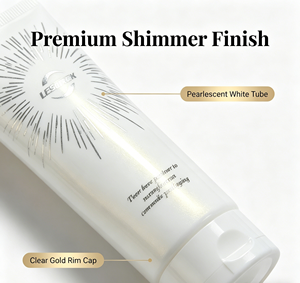 หลอดบีบเครื่องสำอาง PE สีขาวแบบกำหนดเองพร้อมฝาปิดแบบพลิก พิมพ์ลายบรรจุภัณฑ์บำรุงผิวเปล่า สำหรับโลชั่นและครีม รับผลิตแบรนด์ส่วนตัว - Product Image 2