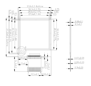 Module d'affichage E-Paper miniature GDEY0154D67 de 1,54 pouce, mise à jour rapide en 1,5 seconde, écran E-Ink monochrome SPI à très faible consommation - Product Image 6