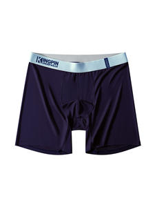 <span class=keywords><strong>Boxer</strong></span> di taglia all'ingrosso per uomini morbidi in fibra di bambù slip <span class=keywords><strong>lunghi</strong></span> da <span class=keywords><strong>uomo</strong></span> biancheria intima da <span class=keywords><strong>uomo</strong></span> pantaloncini da cintura personalizzati logo personalizzato - Product Image 6