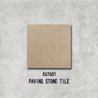 Vente chaude Extérieure Porcelaine Allée Pavé Carrelage 600*600 Mur Épais Pleine Corps Plancher Briques Pavés pour Chambre Accents
