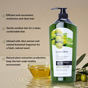 Champú de Aceite de Oliva Verde Nary a <span class=keywords><strong>Precio</strong></span> Económico al por Mayor, 1.38L, Fortificado con Hierbas, para Salón de Belleza y Spa, Productos para el Cuidado del Cabello Hidratantes y Suavizantes - Product Image 3
