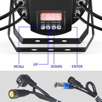 Grande Ourse LCW001-H 4*50W blanc chaud COB 200W étanche IP65 extérieur blanc froid Par lumière lumière LED lumière de scène