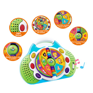 Máquina de <span class=keywords><strong>aprendizaje</strong></span> de sonidos y palabras para bebés, juguete educativo temprano de <span class=keywords><strong>aprendizaje</strong></span> <span class=keywords><strong>cognitivo</strong></span> con dibujos animados divertidos, éxito de ventas. - Product Image 3