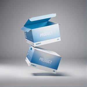 Kotak kemasan obat lipat kustom untuk suplemen kesehatan kotak karton farmasi untuk penggunaan orang tua mendukung cetak Logo - Product Image 1