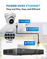16 canaux 12x5Mp IP67 tourelle Audio AI détection de personne entreprise sécurité à domicile 4 To HDD NVR vision nocturne 4k cctv système de caméra poe