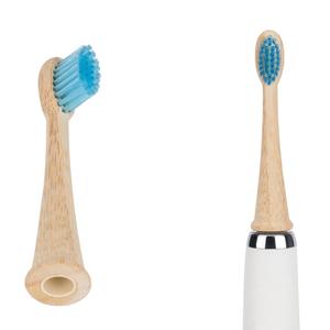 Échantillon Gratuit Personnalisé Vente en Gros Têtes de Brosse à Dents Électrique Noires en Bambou Doux Biodégradables Écologiques au Charbon - Product Image 5