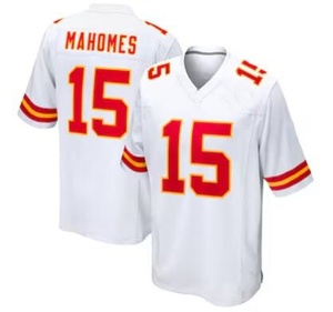 Kansas nam thanh niên bóng đá mỹ Jersey 15 Patrick mahomes 87 <span class=keywords><strong>Travis</strong></span> kelce 95 Chris Jones 10 pacheco ngắn tay - Product Image 4