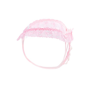 กางเกงในจีสตริงลูกไม้วาบหวิวสำหรับผู้หญิงผู้ใหญ่กางเกงในจีสตริงระบายอากาศได้ดีผ้าสแปนเด็กซ์/ โพลีเอสเตอร์ - Product Image 4