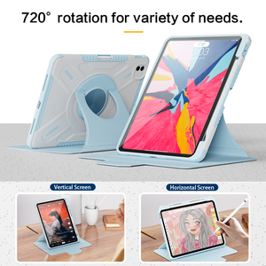 Vente en gros en stock Etui professionnel à rabat en PU Chargement du crayon Noir 10.2 pouces Coques et étuis universels pour tablette iPad - Product Image 5