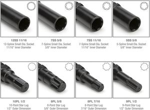 Jeu <span class=keywords><strong>de</strong></span> clés principal des <span class=keywords><strong>écrou</strong></span>s <span class=keywords><strong>de</strong></span> blocage, ensemble <span class=keywords><strong>d</strong></span>'outils <span class=keywords><strong>d</strong></span>'extraction des boulons et des <span class=keywords><strong>écrou</strong></span>s <span class=keywords><strong>de</strong></span> <span class=keywords><strong>roue</strong></span> <span class=keywords><strong>de</strong></span> 10 à 16 pièces - Product Image 2