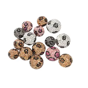 Großhandel benutzer definierte heiße Verkauf neuesten Stil bunte cz Pflaster Glasperlen Kristall perlen für DIY Halskette