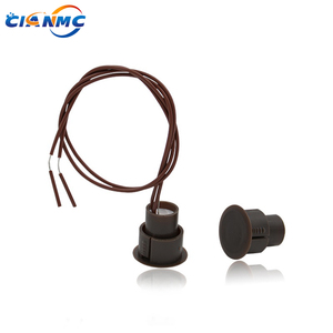 Trắng/Đen ABS Nhà Ở Thường Mở/Đóng Có Dây Từ Báo Động Cửa Reed Chuyển Đổi Với Cáp Theo Yêu Cầu - Product Image 2