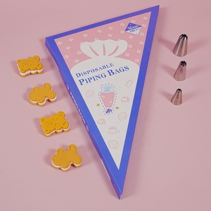 Confezione regalo in materiale HDPE da 12 pollici a prova di perdite sacchetti <span class=keywords><strong>per</strong></span> tubazioni usa e getta materiale HDPE-confezione regalo triangolare colorata - Product Image 1