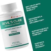 Capsules de gel dur Devil's Claw | Soutien des articulations, énergie et vitalité globale |   Complément alimentaire à base de plantes en gros