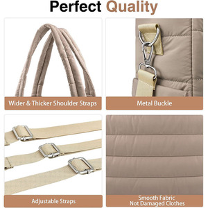 <span class=keywords><strong>Bolsas</strong></span> de lona acolchadas impermeables de gran tamaño con logotipo personalizado, bolsa de viaje <span class=keywords><strong>para</strong></span> mamá, almacenamiento de pañales <span class=keywords><strong>para</strong></span> bebés - Product Image 3