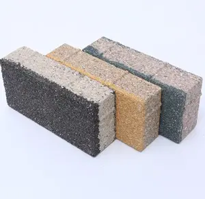 Wholesale Outdoor Retaining Building Antique Gray Clay Brick for Exterior Courtyard