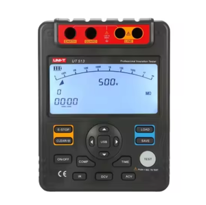 Testeur de résistance d'isolement UNI-T UT513, voltmètre électrique 5000V, mégohmmètre numérique à gamme automatique avec fonction de maintien des données - Product Image 2