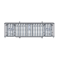Nouveau Convoyeur à Rouleaux en Acier Inoxydable GUAN RUEI SS41/SUS304 + Module de Transfert (Monocouche) / Logistique Intelligente Multi-Postes