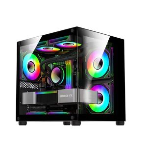 Cajas y Torres para Computadora, Mini Torre para Juegos, <span class=keywords><strong>Caja</strong></span> para CPU de Escritorio, Torre Media, Gabinete para <span class=keywords><strong>PC</strong></span> de Gama Alta - Product Image 4