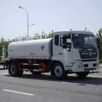 Camion-citerne à eau Dongfeng 4x2, 12000 litres, arroseur, camion-citerne pour le contrôle de la poussière
