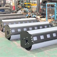 Rouleau d'amortissement hydraulique de 14 pouces, compact, accessoire de direction à suspension pneumatique, en boutique