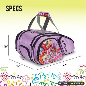 Échantillon gratuit Logo personnalisé Pickleball sac de sport avec étui à pagaie femmes voyage Pickleball balle sac pour Pickleball sac à dos - Product Image 6