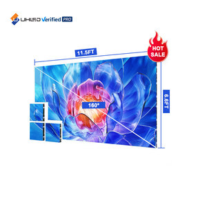 Uhled p2.976 Màn hình LED chất lượng cao video Panel tường đầy đủ màu sắc màn hình hiển thị LED 6x4m pantalla LED cho nền đám cưới - Product Image 1