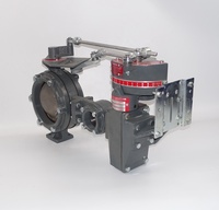 Válvula de Control de Relación Aire-Combustible Maxon MICRO-RATIO M-6 X 2-M, Válvula de Mariposa Cv 1550 para Quemador Industrial