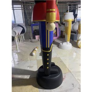 <span class=keywords><strong>Figurine</strong></span> de <span class=keywords><strong>casse</strong></span>-<span class=keywords><strong>noisette</strong></span> personnalisée de haute qualité pour les magasins et les expositions extérieures, en fibre de verre, décorations de Noël - Product Image 6