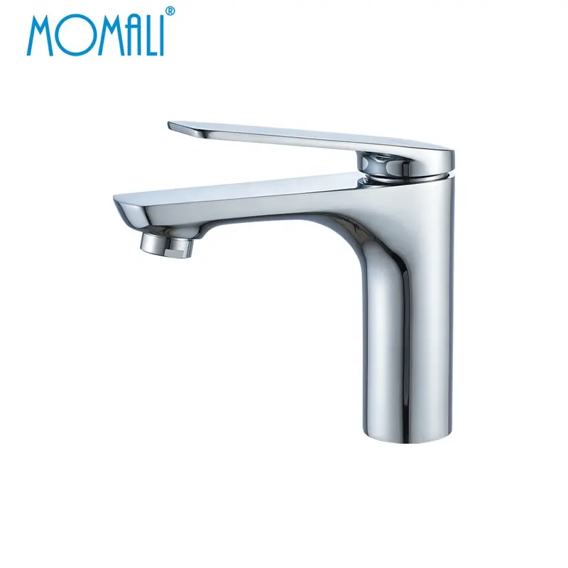 best seller CE ACS WRAS Modern Deck Sanitary water brief slim edge Faucet Bathroom Mixer Basin Taps square basin faucet