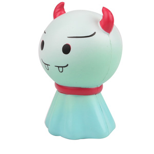Cute Cartoon Shape PVC Soft <b>Squishy</b> Toy For Promotional Activities With Silk Screen Printing Option - Product Image 2