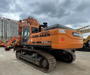 รถขุดตีนตะขาบ Doosan DX500LC-9C มือสอง ขนาด 50 ตัน เครื่องยนต์ 300 กิโลวัตต์ พร้อมชิ้นส่วนสำคัญ เช่น แบริ่ง ปั๊ม เกียร์บ็อกซ์ มอเตอร์ - Product Image 1