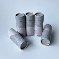 Emballage en tube de carton cylindrique écologique, fait main, recyclable, biodégradable, de haute qualité, personnalisable, vide et durable