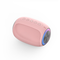 Mini haut-parleur stéréo portable sans fil RGB avec AUX, TF et USB pour ordinateur, téléphone portable, utilisation en extérieur et pour les fêtes