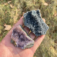 Großhandel Natürlicher Regenbogen-Amethyst Rohkristall-Cluster Heilstein für Heimdekoration & Reiki