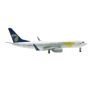 20Cm Air Mongoolse Airlines Airways B737 Vliegtuig Vliegtuig Gelegeerd Metaal Diecast Model Mongolian Boeing 737 Vliegtuigcollectie