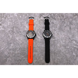 Reloj Inteligente Deportivo para Exteriores EDS EVOQUE2, Resistente al Agua 50M, Brújula, Termómetro, Altímetro, Caja de Metal, Negro y Naranja - Product Image 1