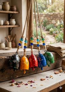 Campana Decorativa para Jardín, Campana Colgante para Patio, Decoración de Pared para el Hogar, Decoración Interior y Exterior - Product Image 2