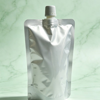 Sacs à bec verseur en aluminium imprimés sur mesure, vente en gros d'usine, pour emballage de liquides 100ml 200ml 300ml