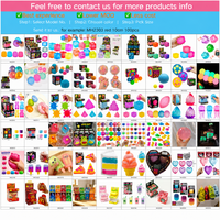 Jouets Squishy de Noël à personnage, à remontée lente, anti-stress, décorations et cadeaux pour fêtes de fin d'année