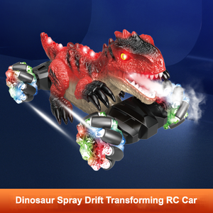 Voiture télécommandée Twist Dinosaur Spray - Véhicule télécommandé à mouvement complet avec pulvérisation à une touche, musique et boîte à fenêtre (cadeau idéal pour les enfants) - Product Image 2