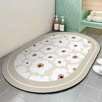 אמבטיה שטיחים מים סופג אמבטיה שטיחים מחצלות Diatom בוץ רצפת מקלחת מחצלת אמבטיה אמבטיה matDiatomite אמבטיה מחצלת